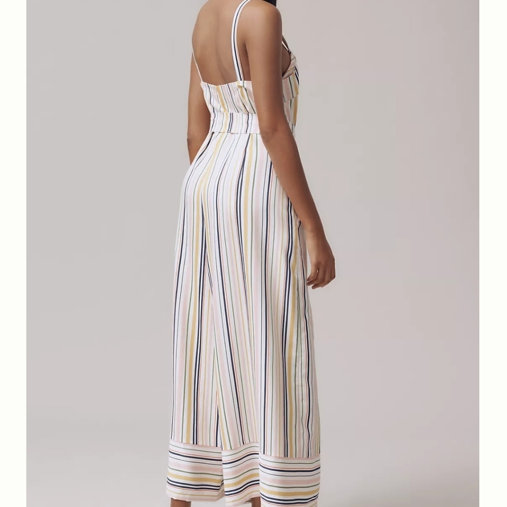 NWT Maeve Easy Sleeveless Shirting Jumpsuit Size XS - Picture 4 of 9